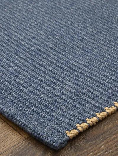 Theo 0827F 2' x 3' Blue/Tan Rug