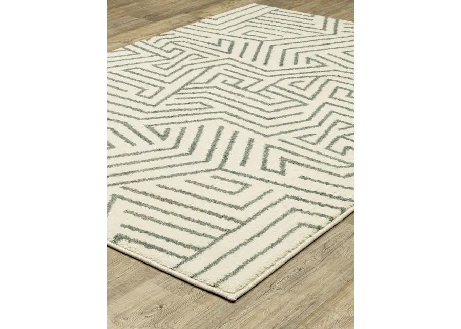 Seneca 2'3" x 7'6" Beige Rug