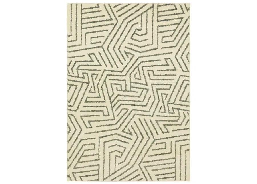 Seneca 2'3" x 7'6" Beige Rug