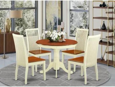 Dining Room Set Buttermilk & Cherry