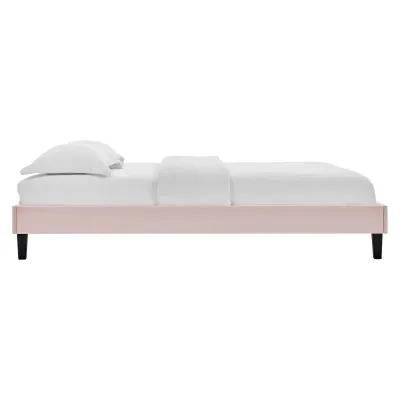 Modway - Amber Performance Velvet Queen Platform Bed