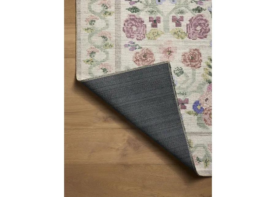 Rosa RSA-01 Ivory 2''6" x 12''0" Rug by Rifle Paper Co.