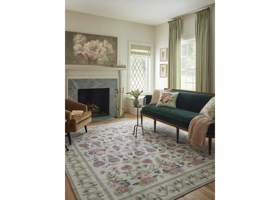 Rosa RSA-01 Ivory 2''6" x 12''0" Rug by Rifle Paper Co.