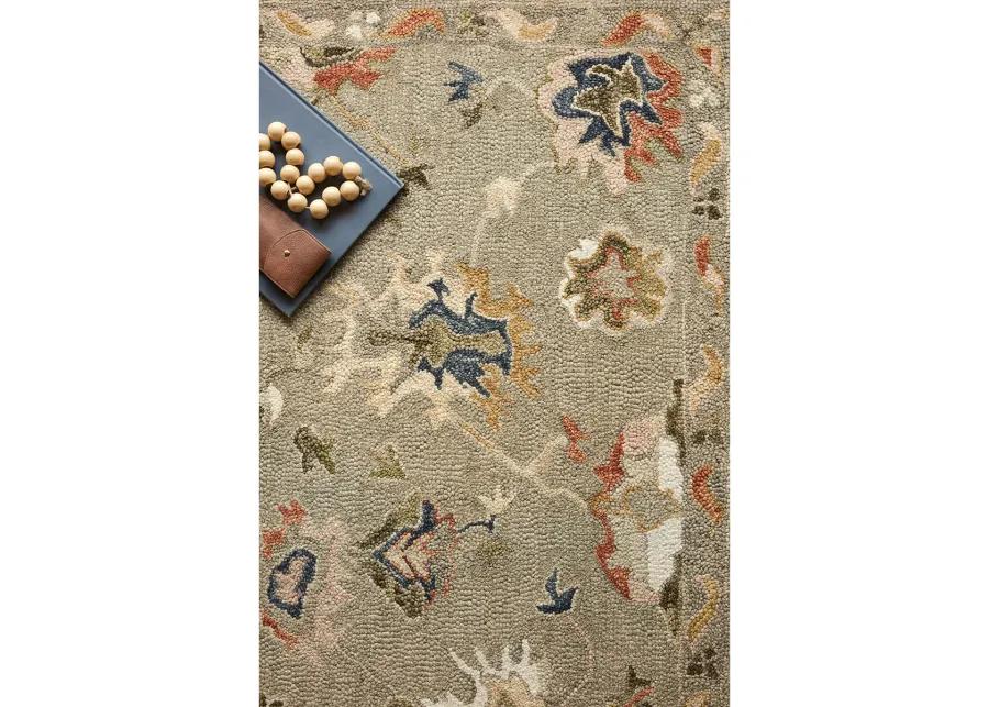 Padma Grey/Multi 9'3" x 13' Rug