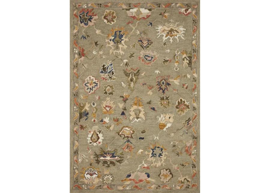 Padma Grey/Multi 9'3" x 13' Rug