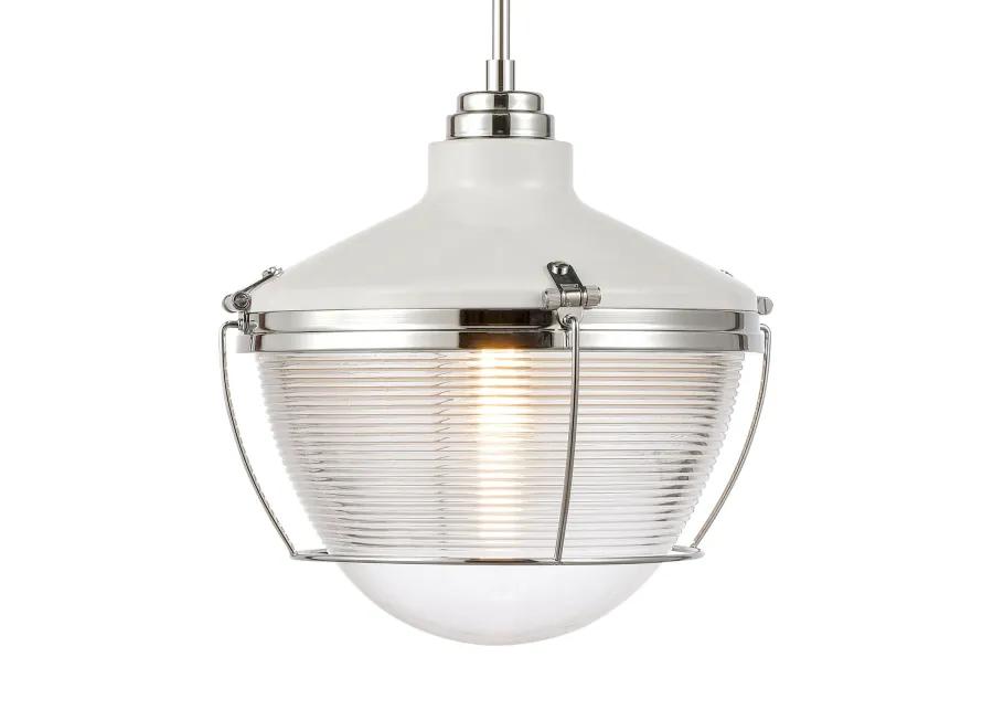 Seaway Passage 14'' Wide 1-Light White Pendant