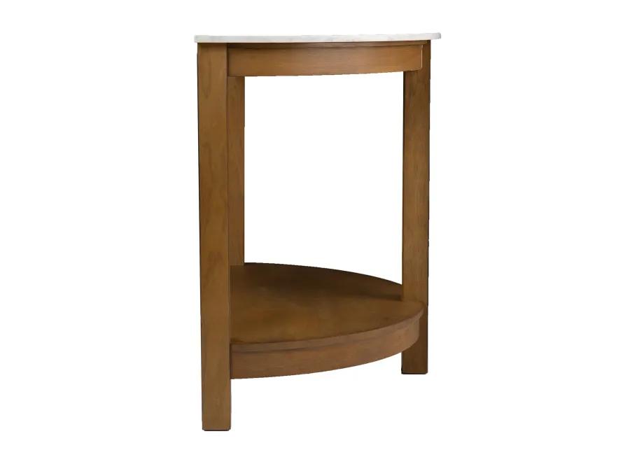 Chandlen Demilune Console Table