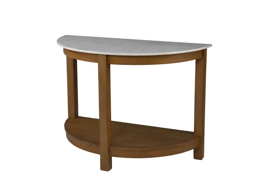 Chandlen Demilune Console Table