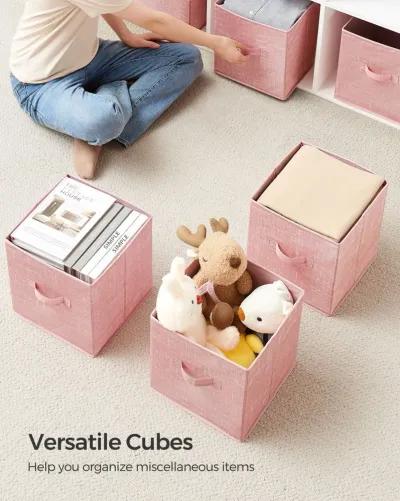 Non-Woven Fabric Storage Cubes with Double Handles