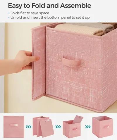 Non-Woven Fabric Storage Cubes with Double Handles