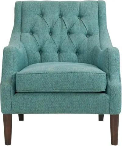 Belen Kox Vintage Button Tufted Accent Chair, Belen Kox