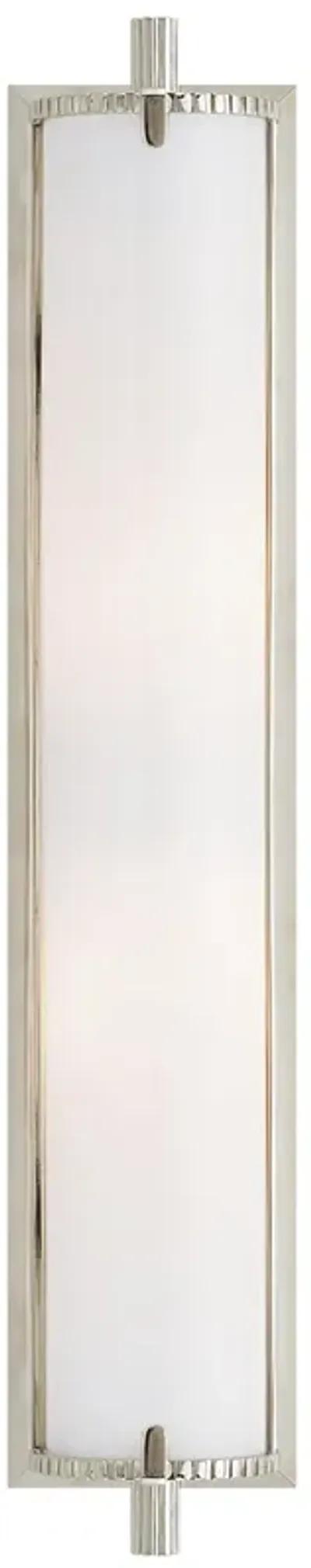 Calliope Tall Bath Light in Polished Nickel