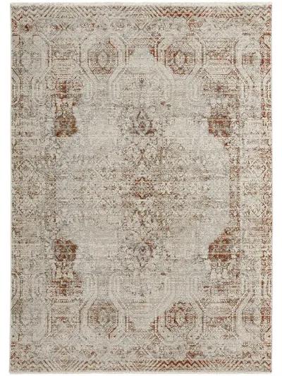 Kaia 39GKF Tan/Ivory/Orange 12' x 15' Rug