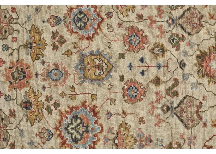 Carrington 6805F Ivory/Red/Blue 2' x 3' Rug