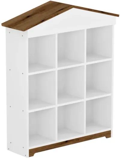 Merax House-shaped Storage Rack Kids Bookcase