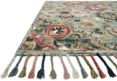 Zharah ZR13 LBLue/Multi 5' x 7'6" Rug