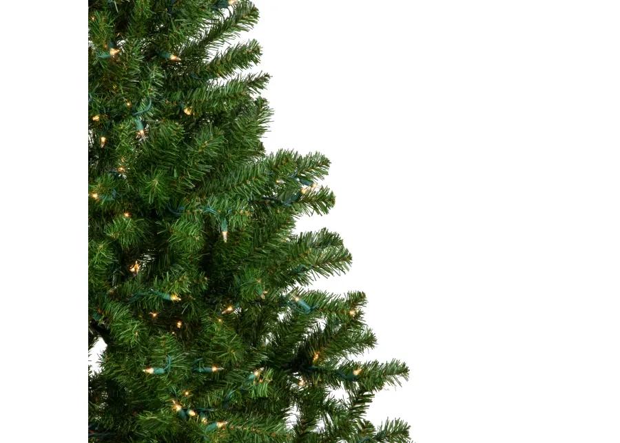 6' Pre-Lit Medium Balsam Pine Artificial Christmas Tree  Clear Lights