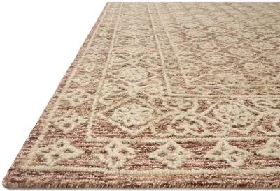 Cecelia CEC01 Rust/Natural 5' x 7'6" Rug