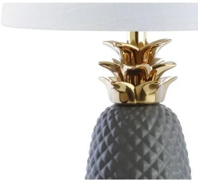 Pineapple Ceramic LED Table Lamp