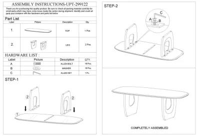 43 Inch Coffee Table, Handcrafted Acacia Wood, Cut Out Rounded Panel Legs, Black - Benzara