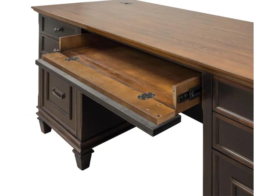 Double Pedestal Desk