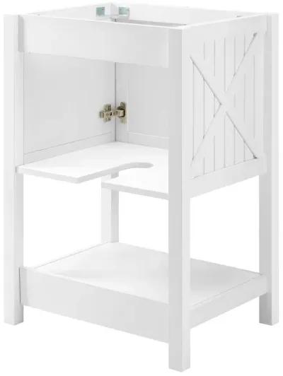 Steam 23" Bathroom Vanity Cabinet (Sink Basin Not Included)