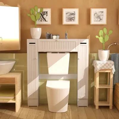 Wooden over the Toilet Storage Cabinet