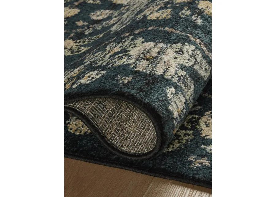 Laurel LAU-05 Navy 2''8" x 8' Rug by Rifle Paper Co.