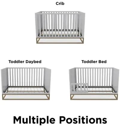 Haven 3 in 1 Metal Base Crib