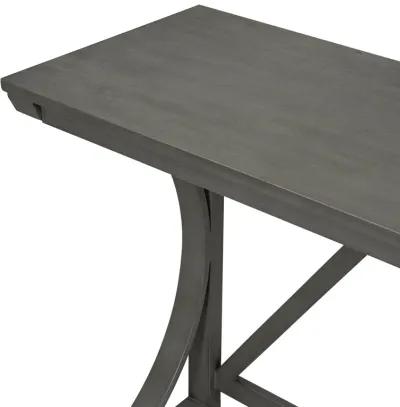 Merax 3-Piece Counter Height Dining Table Set with USB