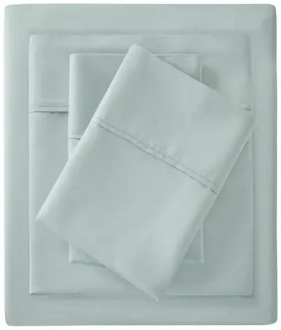 Belen Kox Luxury Cotton Rich Sheet Set in Seafoam, Belen Kox