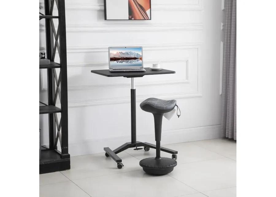 Gray Active Sitting: Wobble Standing Chair with Swivel Seat