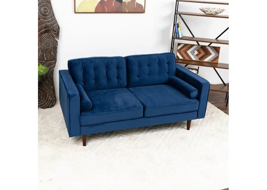 Ashcroft Furniture Co Casey Velvet Loveseat