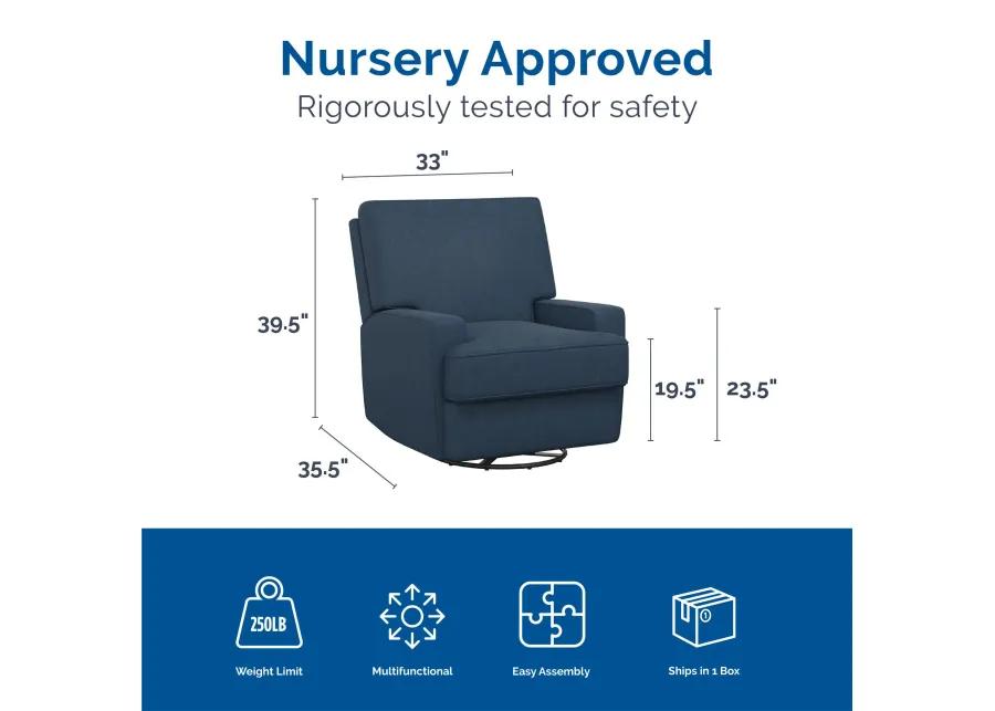 Baby Relax Rufus Swivel Glider Recliner Chair