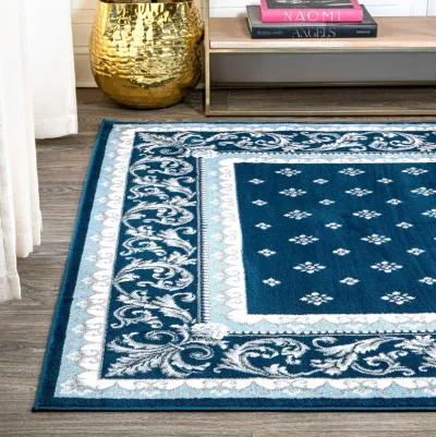 Acanthus French Border Area Rug