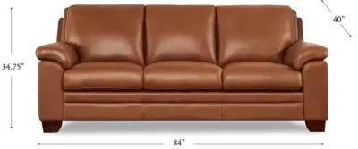 Magnum Top Grain Leather Sofa