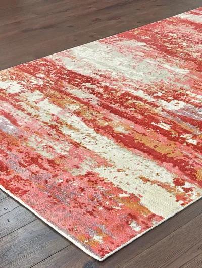 Formations 9' x 12' Pink Rug