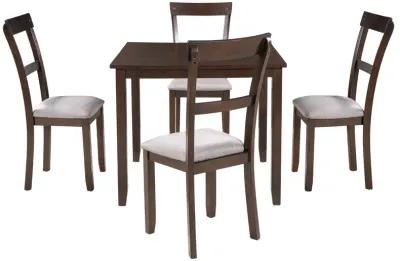 Merax  Industrial Wooden 5 Piece Kitchen Table Dining Table Set