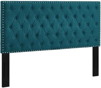 Modway - Helena Tufted King and California King Upholstered Linen Fabric Headboard