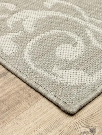 Portofino 3'3" x 5' Grey Rug