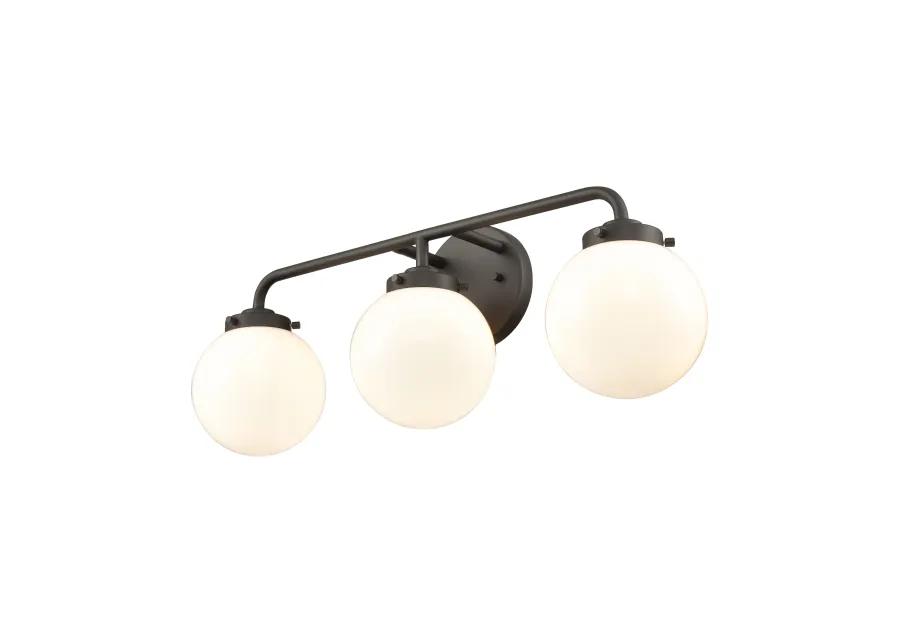 Fairbanks 22.75'' Wide 3-Light Vanity Light - Matte Black