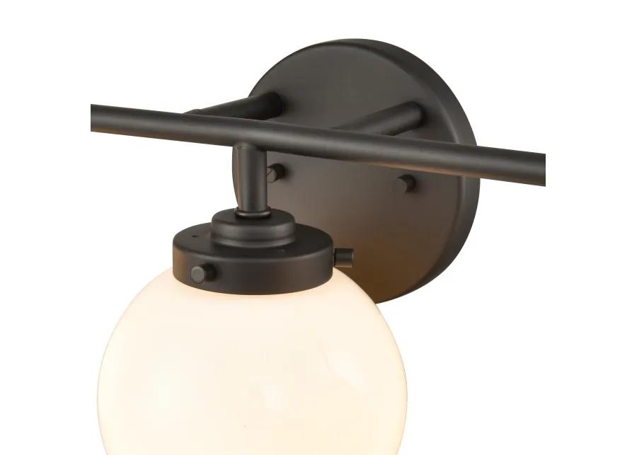 Fairbanks 22.75'' Wide 3-Light Vanity Light - Matte Black