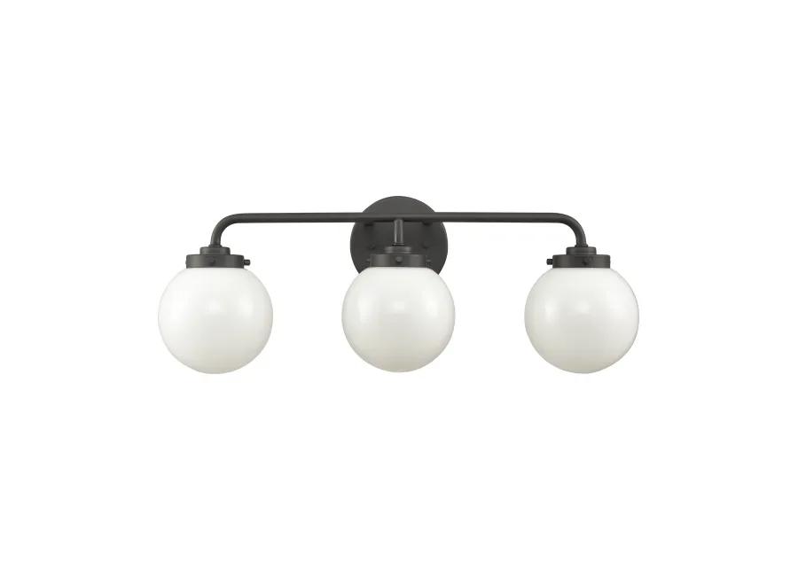 Fairbanks 22.75'' Wide 3-Light Vanity Light - Matte Black