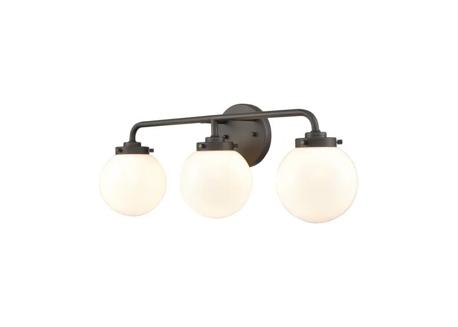 Fairbanks 22.75'' Wide 3-Light Vanity Light - Matte Black