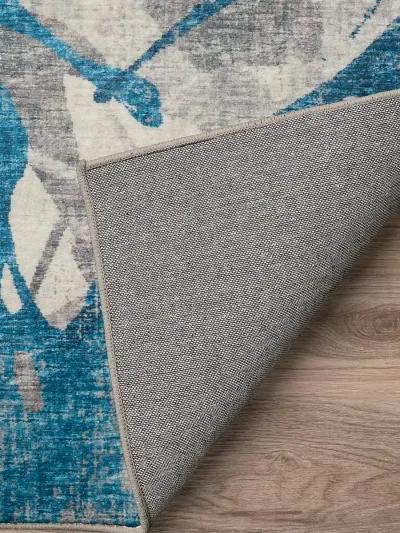 Brisbane BR6 Cobalt 20" x 30" Rug