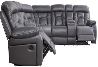 Sectional Sofa with Manual Reclining