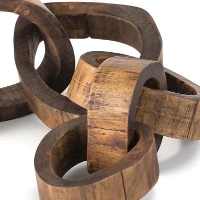 Wooden Links Centerpiece