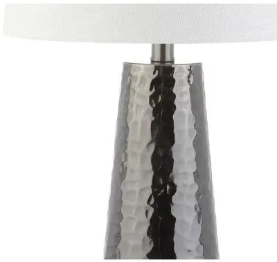 Wells Hammered Metal LED Table Lamp