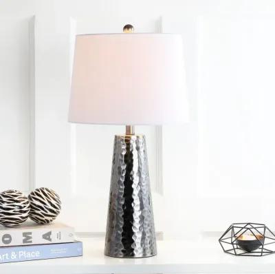 Wells Hammered Metal LED Table Lamp