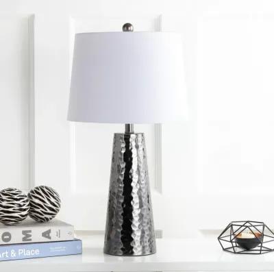 Wells Hammered Metal LED Table Lamp